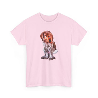 German Shorthaired Pointer 'Benny' Unisex Heavy Cotton Tee