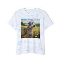 Irish Wolfhound Unisex FWD Fashion Tie-Dyed T-Shirt