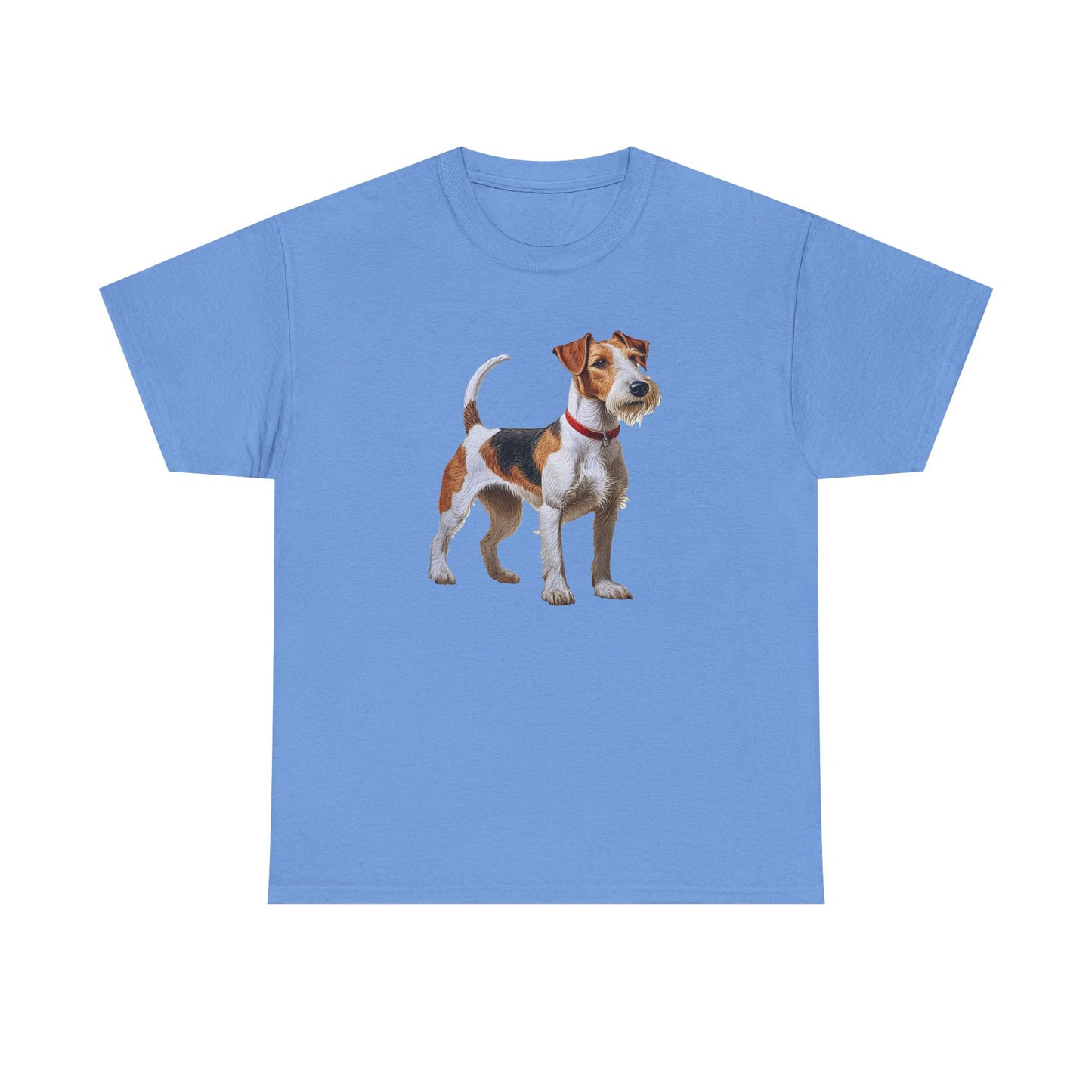 Wire Fox Terrier Unisex Heavy Cotton Tee
