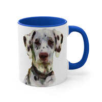 Dalmatian 'Impressionism' Accent Coffee Mug, 11oz
