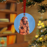 Irish Setter 'Shamus' Metal Ornaments