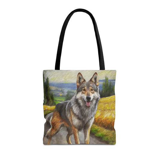 Czechoslovakian Vlcak 'Wolfdog' Tote Bag (AOP)