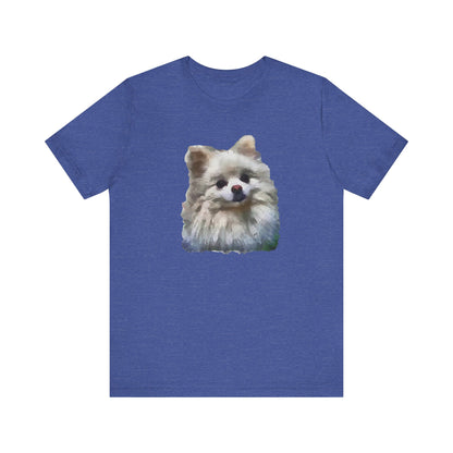 Pomeranian 'Snowball' Unisex Jersey Short Sleeve Tee