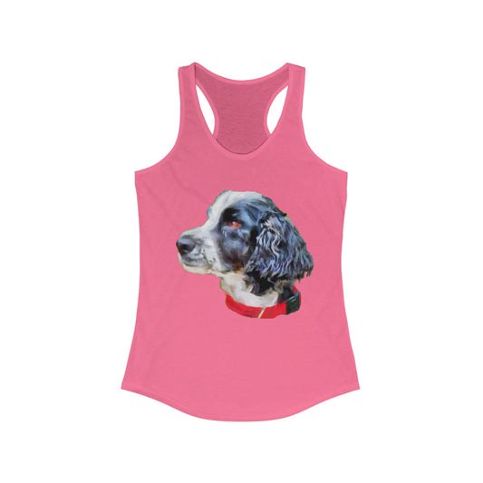 Regal English Cocker Spaniel Women's Racerback Tank