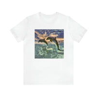 Dolphins 'Flip & Flop' -  Classic Jersey Short Sleeve Tee