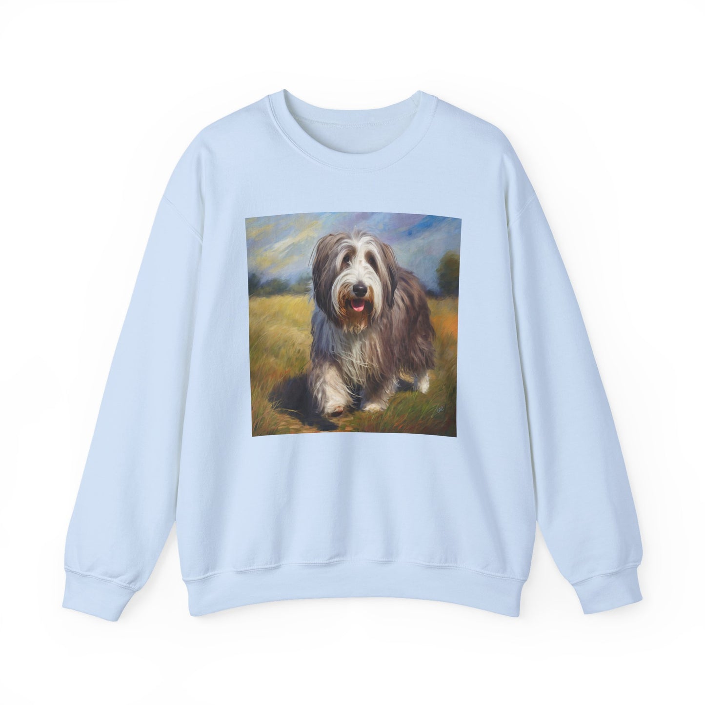 Bearded Collie Charm Crewneck Sweatshirt