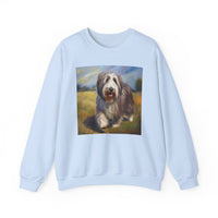 Bearded Collie Charm Crewneck Sweatshirt