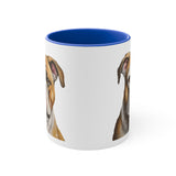 American Bulldog Fine Art Ceramic Accent Mug