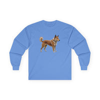 Shikoku - Japanese Hunting Dog Classic Cotton Long Sleeve Tee