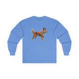 Shikoku - Japanese Hunting Dog Classic Cotton Long Sleeve Tee