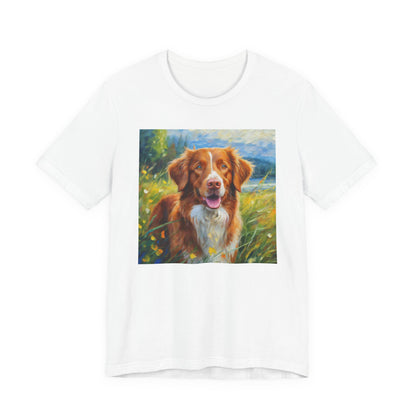 Nova Scotia Duck Tolling Retriever 'Dixie' Unisex Tee