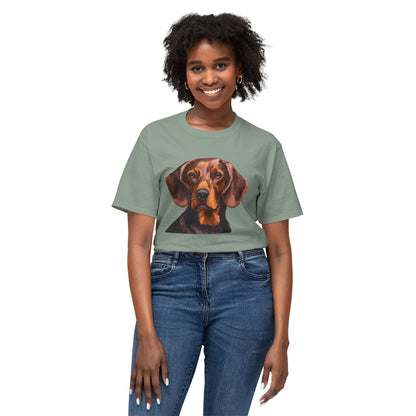 Hannoverscher Schweisshund Pre-shrunk Jersey Cotton Tee