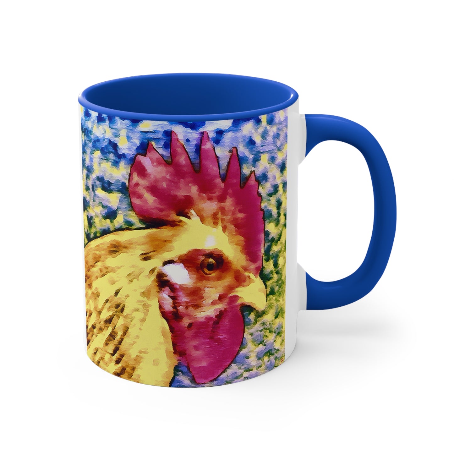 Rooster 'Spencer' Accent Coffee Mug, 11oz