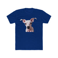 American Hairless Terrier Men's Fitted Cotton Crew Tee