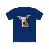 American Hairless Terrier Men's Fitted Cotton Crew Tee