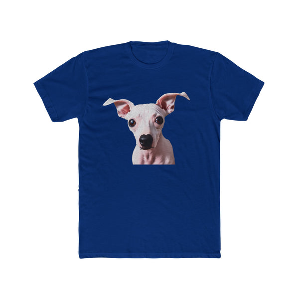 American Hairless Terrier Men's Fitted Cotton Crew Tee