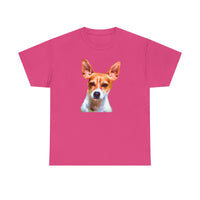 Rat Terrier Unisex Heavy Cotton Tee