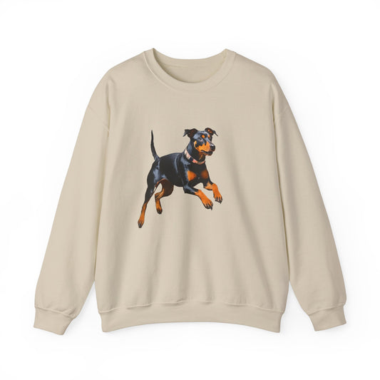 Manchester Terrier 50/50 Crewneck Sweatshirt