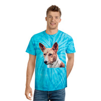 Basenji Unisex Cotton Tie-Dye Tee, Cyclone