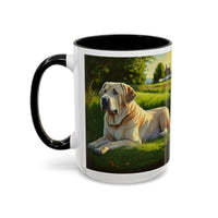 Broholmer - Ceramic Accent Coffee Mug  - 2 Sizes