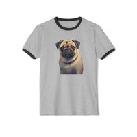 Pug - Unisex Classic Cotton Ringer T-Shirt