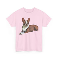 Boston Terrier 'Seely' Unisex Heavy Cotton Tee