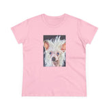 Chinese Crested Women's Midweight Cotton Tee