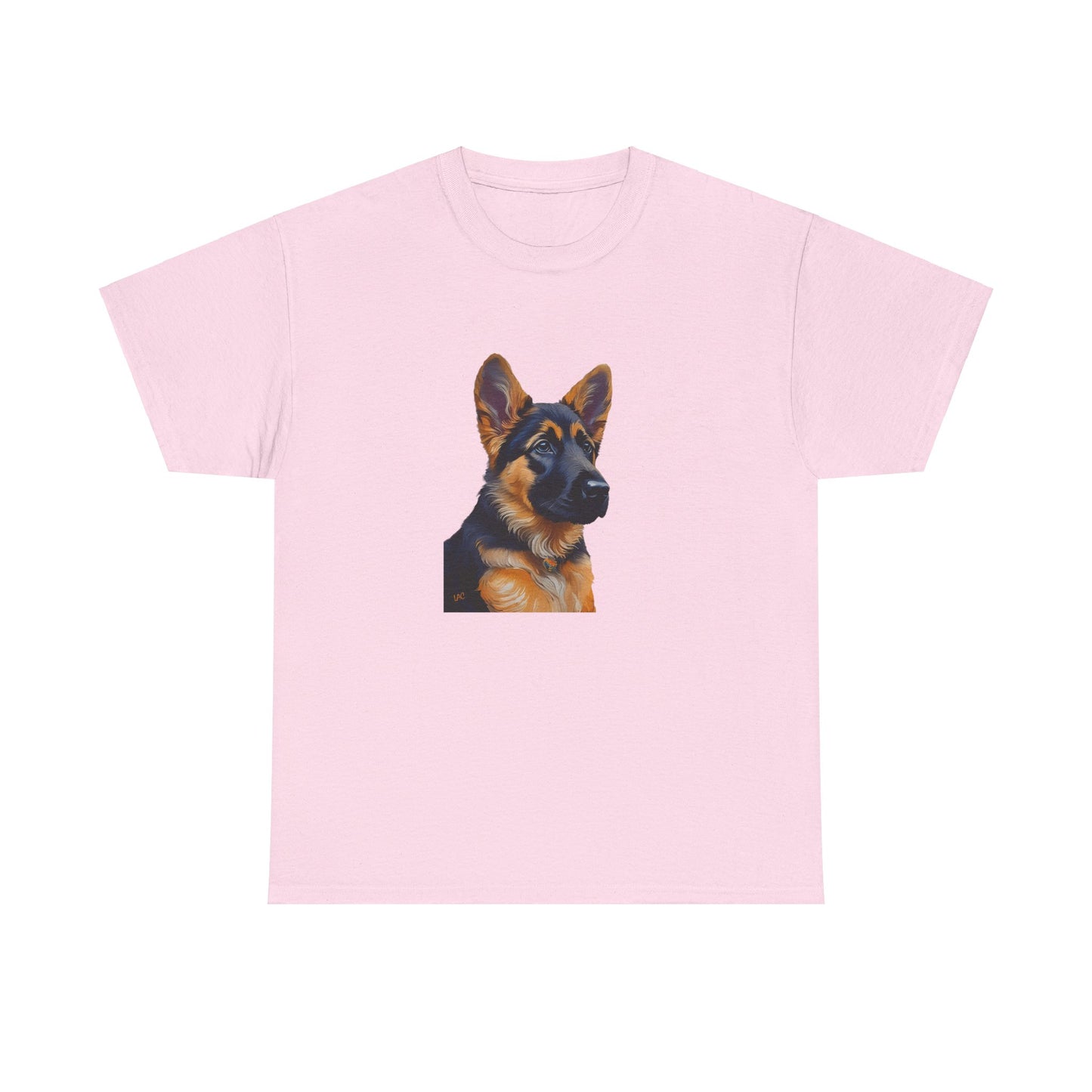 German Shepherd Puppy  Classic Heavy Cotton Tee