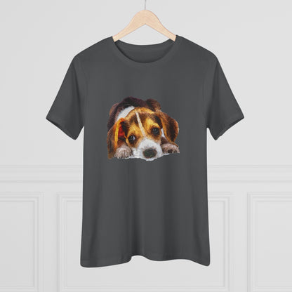 Beagle 'Daisy Mae' Women's Relaxed Fit Cotton Tee