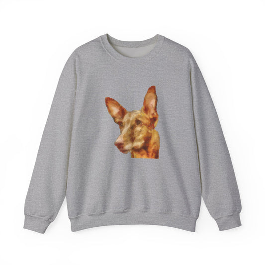 Egyptian Pharaoh Hound Unisex 50/50 Crewneck Sweatshirt