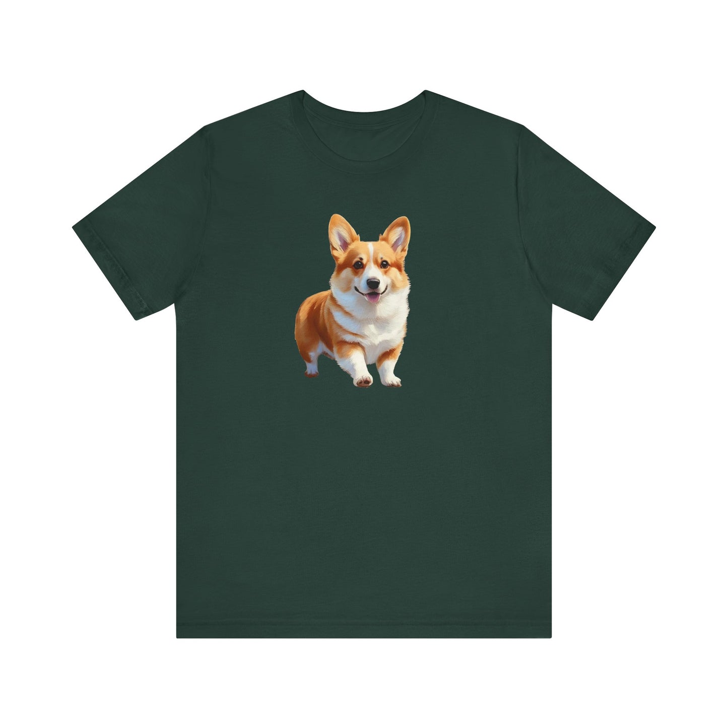 Welsh Corgi Puppy Unisex Jersey Short Sleeve Tee