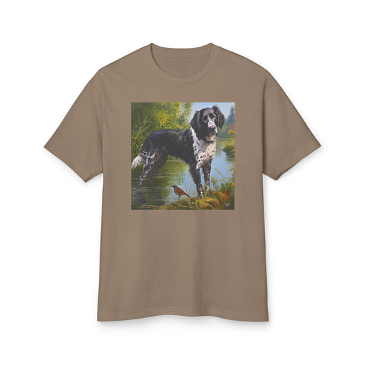 Large Munsterlander Unisex Relaxed Fit Tee