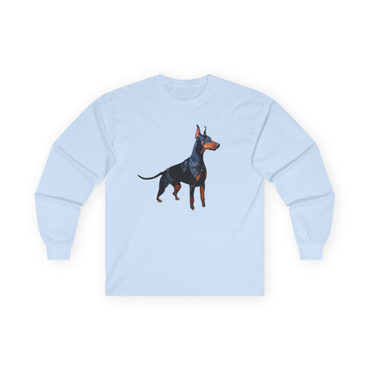 Doberman Pinscher #1 - Unisex Classic Cotton Long Sleeve Tee