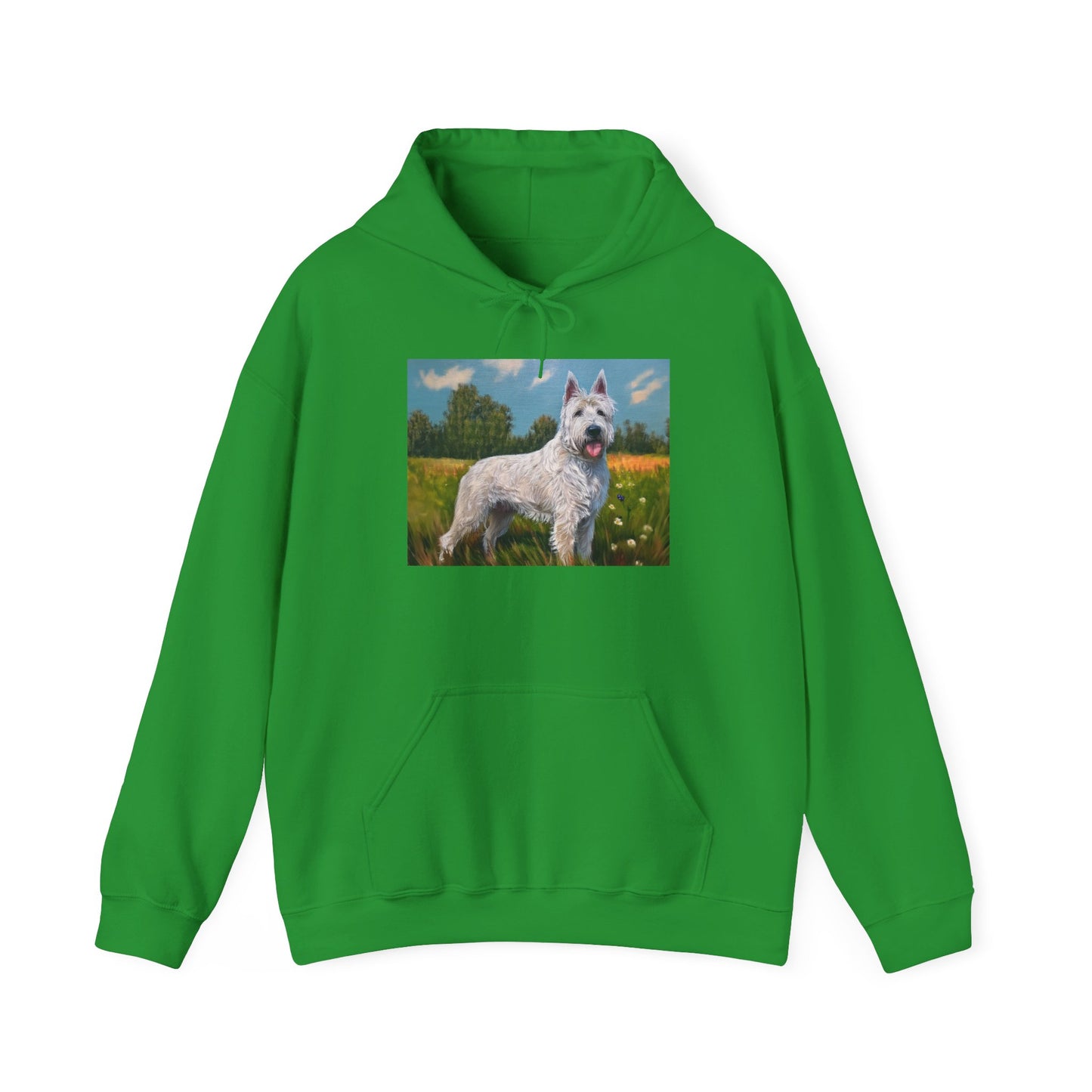 Bouvier des Ardennes Unisex 50/50 Hooded Sweatshirt