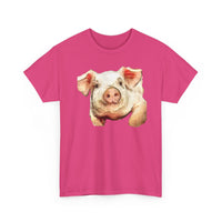 Pig - 'Petunia' Unisex Heavy Cotton Tee