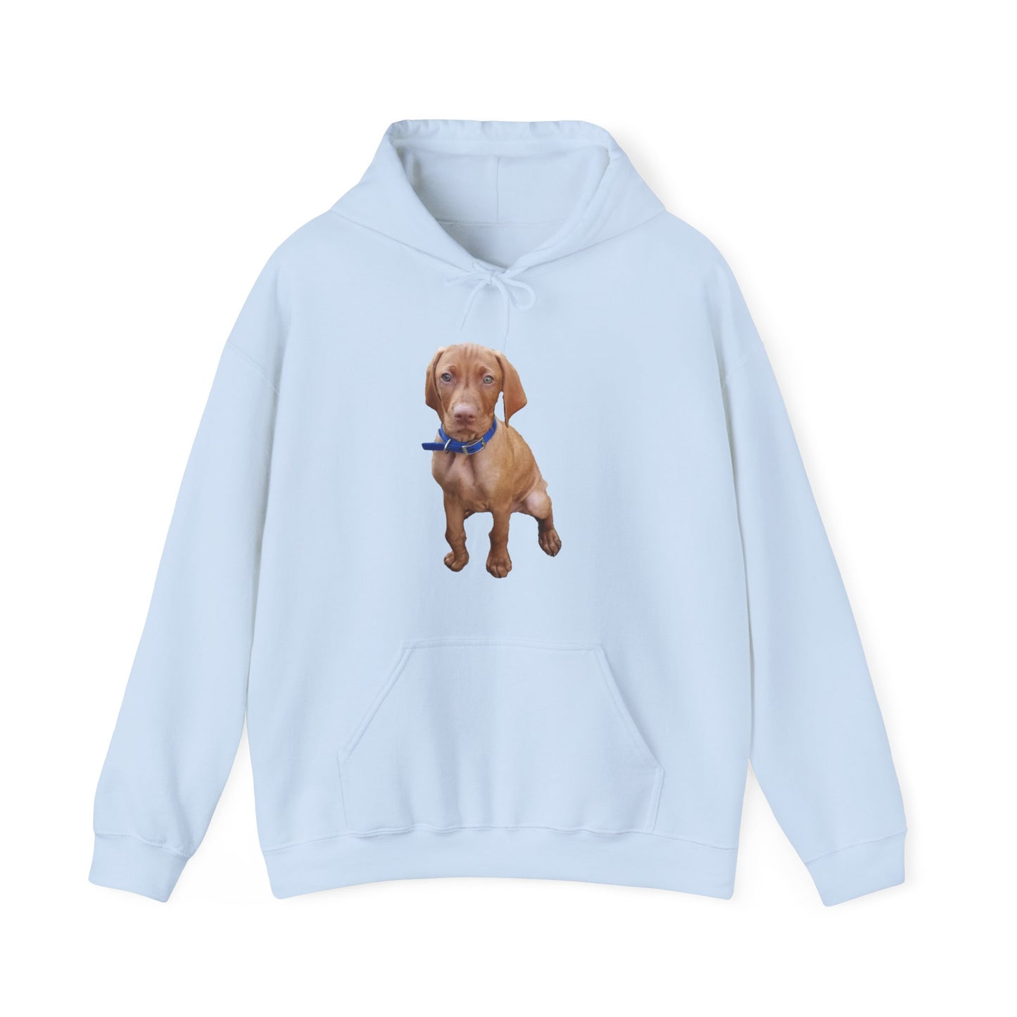 Hungarian Vizsla 'Augie' Unisex 50/50 Hoodie