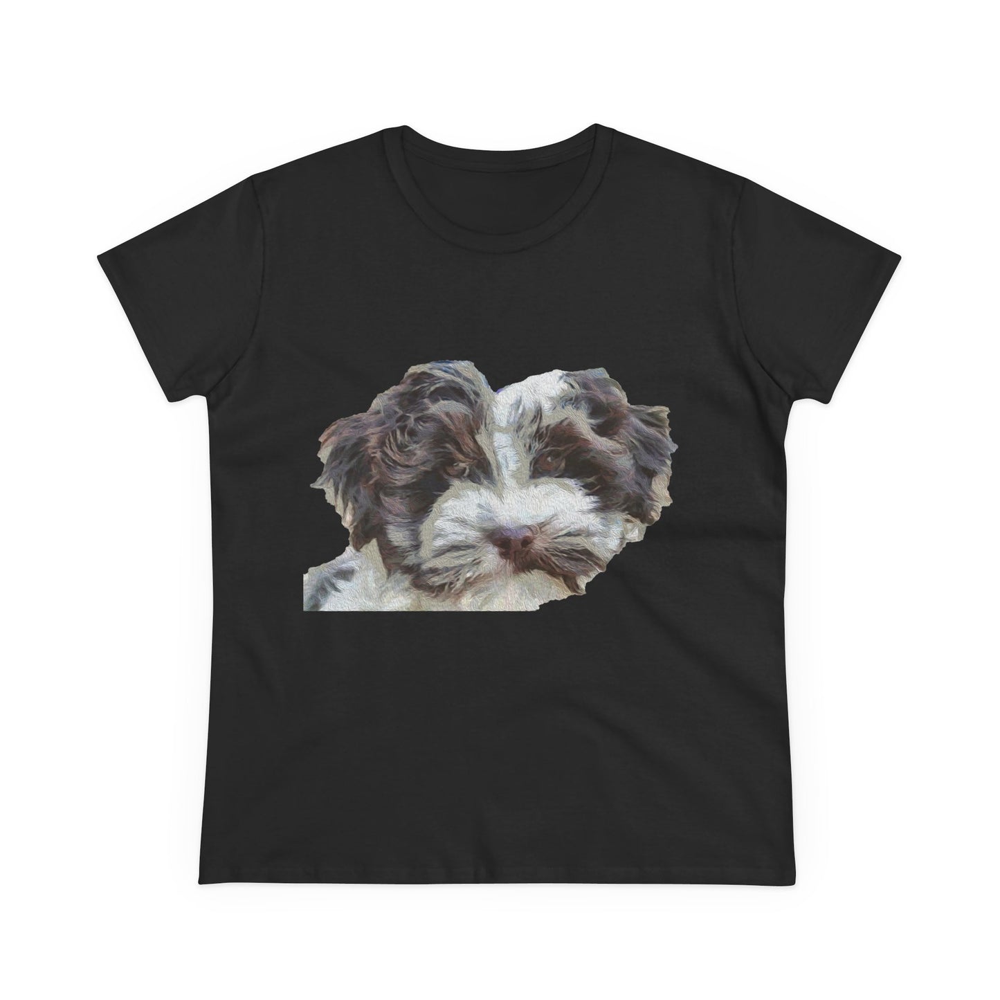 Havaneese 'Fideo' Women's Midweight Cotton Tee