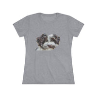 Havanese 'Fideo' Women's Slim Fit Triblend Tee