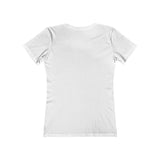 Dachshund  'Daisy' Women's Slim Fit Ringspun Cotton T-Shirt