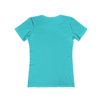 Dachshund  'Daisy' Women's Slim Fit Ringspun Cotton T-Shirt