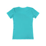 Dachshund  'Daisy' Women's Slim Fit Ringspun Cotton T-Shirt