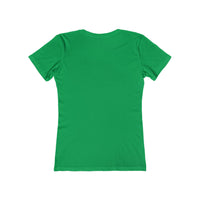 Dachshund  'Daisy' Women's Slim Fit Ringspun Cotton T-Shirt
