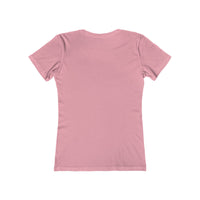 Dachshund  'Daisy' Women's Slim Fit Ringspun Cotton T-Shirt