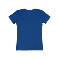 Dachshund  'Daisy' Women's Slim Fit Ringspun Cotton T-Shirt
