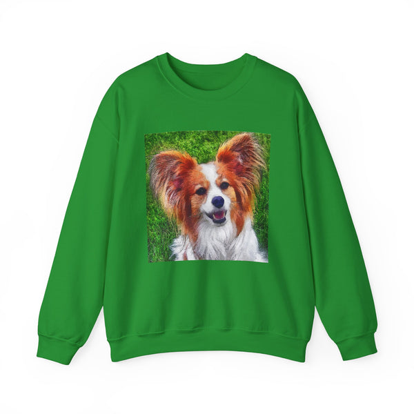 Papillon Unisex 50/50 Crewneck Sweatshirt