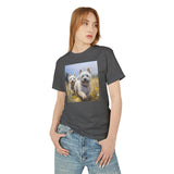 Cairn Terrier - Unisex Relaxed Fit Garment-Dyed Heavyweight Cotton Tee