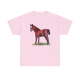 Horse 'Contata' Unisex Heavy Cotton Tee