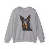 Australian Kelpie #2 Unisex 50/50 Crewneck Sweatshirt