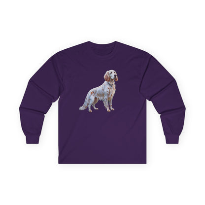 English Setter #2 - Classic Cotton Long Sleeve Tee