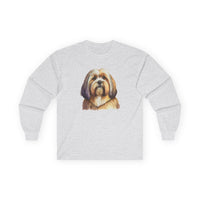 Lhasa Apso Unisex Cotton Long Sleeve Tee